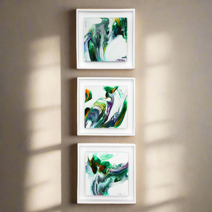 Fleeting Moment/ Collection of 3 paintings