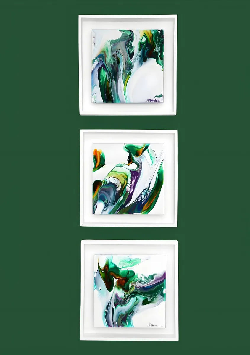 Fleeting Moment/ Collection of 3 paintings